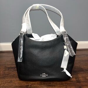 COACH leather meadow shoulder bag